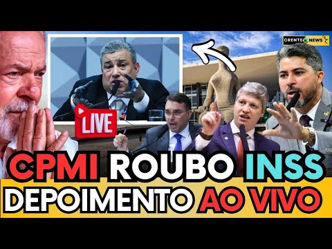 🔴 AO VIVO: CPMI DO INSS OUVE  CARLOS ROBERTO FERREIRA LOPES PRESIDENTE DA CONAFER - ASSISTA AO VIVO!