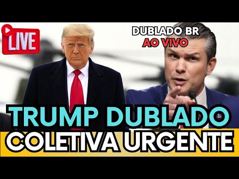🔴 “AO VIVO | TRUMP E SECRETÁRIO DE GUERRA DOS EUA REUNEM MILITARES "EM MASSA" ASSISTA (DUBLADO)