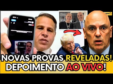 🚨 DEPOIMENTO AO VIVO:TAGLIAFERRO FAZ DENÚNCIA GRAVE E EXPÔE VAZAMENTOS DO STF E PROVAS! ASSISTA