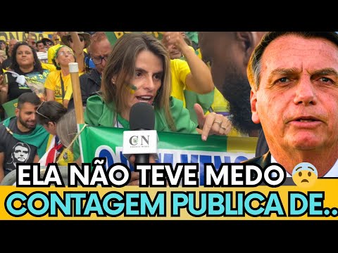 🛑URGENTE: PATRIOTA NÃO TEVE MEDO E PEDIU CONTAGEM PÚBLICA DE V… EM ENTREVISTA AO VIVO