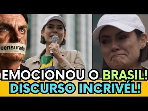 😭 "NÃO SOMOS CRIMONOSOS" MICHELLE VAI AS LAGRÍMAS  JUNTO COM MILHARES DE PATRIOTAS NA PAULISTA!