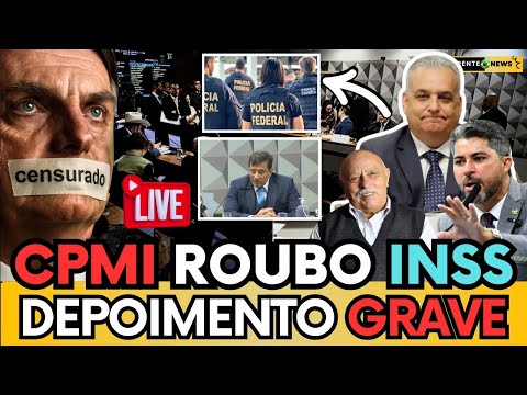🚨AO VIVO : DEPOIMENTO DO CARLOS LUPI "FRAUDES E ROUBOS INSS" ASSISTA AO VIVO