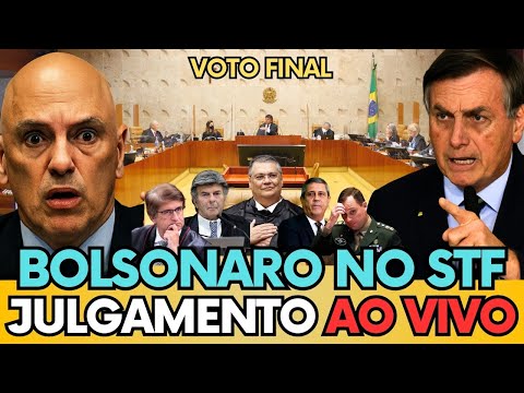 🚨AGORA: VOTO FINAL DE MORAES PODE PRENDER BOLSONARO AINDA HOJE! ASSISTA AO VIVO 🔴