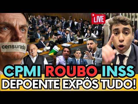 🚨URGENTE:DEPOIMENTO DA CPMI DO INSS REVALA AS FRAUDES NO INSS QUE ACONTECERAM NO GOVERNO LULA!
