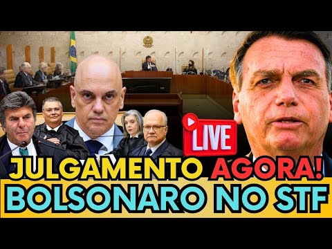 🔴 AO VIVO: BOLSONARO NO STF SUPOSTO GOLPE DE ESTADO- ASSISTA A TRANSMISSÃO AO VIVO