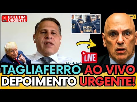 🚨 AO VIVO:TAGLIAFERRO DESMASCARA MORAES "USAID, VAZAMENTOS E STF": O DEPOIMENTO QUE TODOS TEMEM!