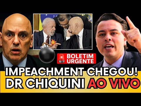 🚨 URGENTE: DR CHIQUINI EXPÕE "SENADO PROTOCOLA IMPEACHMENT DE MORAES E FLAVIO DINO" ASSISTA AO VIVO