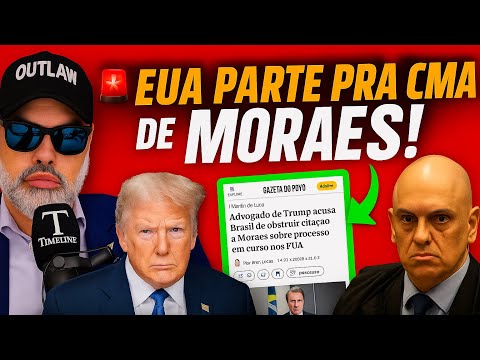 🚨 JUSTIÇA AMERICANA INTIMA MORAES! ALLAN DOS SANTOS REVELA TUDO SOBRE O CASO RUMBLE!