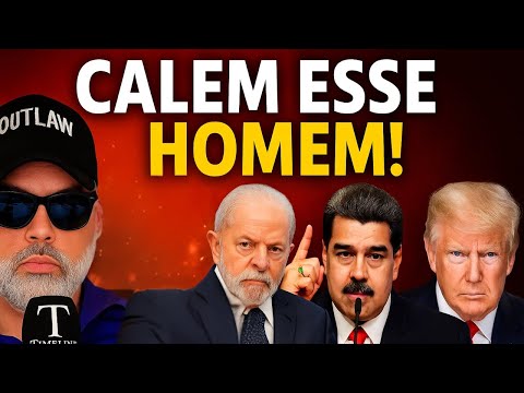🚨CALEM ESSE HOMEM!! LULA ATACA TRUMP E DEFENDE NARCO-TERRORISTA MADURO!