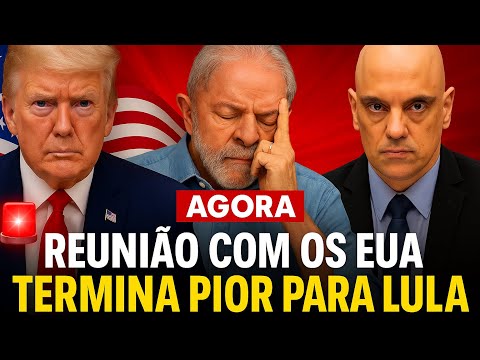 🚨AGORA: TERMINA A REUNIÃO ENTRE MAURO VIEIRA E MARCO RUBIO — DEU RUIM PRA LULA E MORAES!