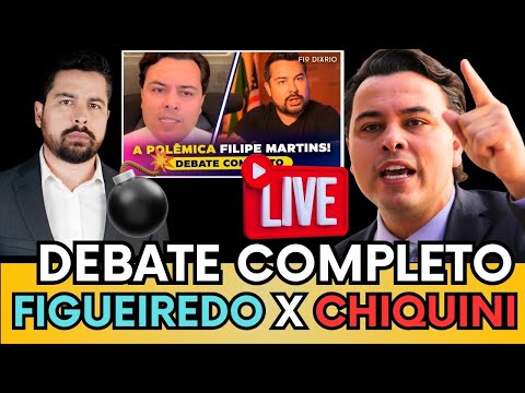 🚨 BRIGA AO VIVO! DR CHIQUINI E PAULO FIGUEIREDO SE ENFRENTAM EM DEBATE QUENTE SOBRE FELIPE MARTINS!