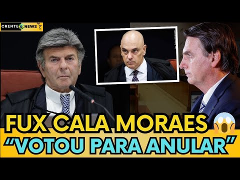 ⚖️🔥 BOMB4: MINISTRO FUX VOTA PARA ANULAR E DÁ AULA DE DIREITO EM MORAES ˜ESCANCAROU A PODRIDÃO STF˜