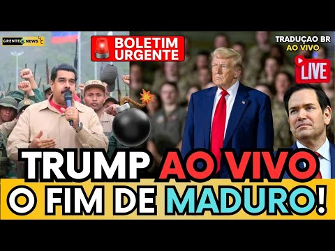 💣 BOMBA: TRUMP FAZ REUNIÃO URGENTE E ENVIA TROPAS PARA VENEZUELA “O FIM ESTÁ PRÓXIMO"E AGORA LULA?