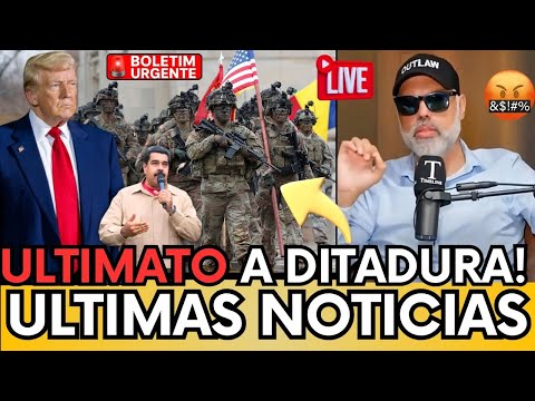 🔴 ULTIMAS NOTICIAS: TRUMP DA ULTIMATO E MADURO TREME NA VENEZUELA E PEDE PAZ 🔥 REACT TIME LINE!