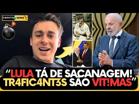 🔥 NIKOLAS FAZ VÍDEO E REAGE " O BRASIL E A VITIMA DE LULA, ESSE VELHO PIROU DE VEZ"