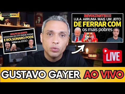 🔴 URGENTE: GUSTAVO GAYER EXPÔS FIM DA 'QUIMICA' ENTRE LULA E TRUMP  E TAXAÇÃO DO PIX - ASSISTA AGORA