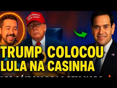 🔥 TRUMP COLOCOU O GOVERNO LULA NA CASINHA E HUMILHOU O PT! 💣