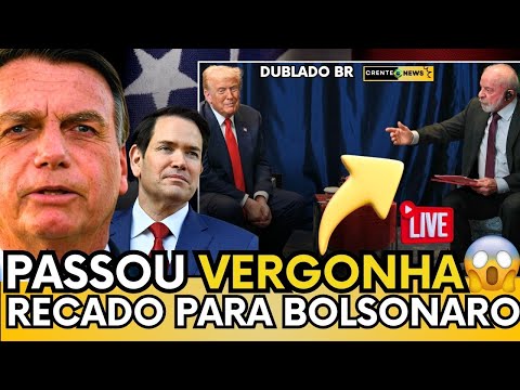 💣 ⚠️ BOMBA! : TRUMP MANDA RECADO PARA BOLSONARO EM ENCONTRO COM LULA — DUBLAGEM COMPLETA! 🇧🇷🇺🇸