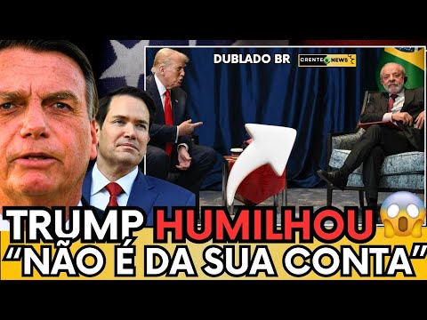 🔥 O QUE NINGUÉM MOSTROU! TRUMP E LULA CARA A CARA — DUBLADO E COMPLETO! ⚡