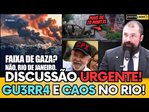 🚨 MEGAOPERAÇÃO NO RIO SAI DO CONTROLE! DISCUSSÃO QUENTE NA CAMARA ENTRE BOLSONARISTAS X ESQUERDA! 💣