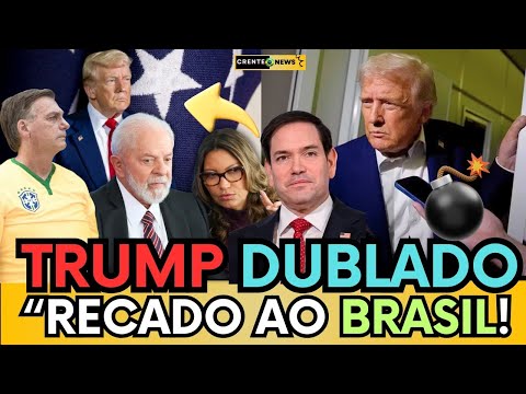 💣BOMB4: TRUMP E RUBIO DETONAM A IMPRENSA E REBATE REPÓRTERES COM RECADO PARA BOLSONARO! 🚨