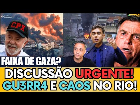 🚨 ULTIMAS NOTICIAS- MEGAOPERAÇÃO NO RIO SAI DO CONTROLE! CLIMA DE TENSÃO