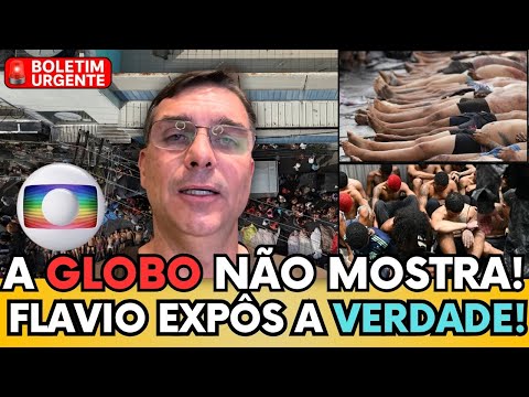 🔥 FLAVIO EXPÔS A VERDADE QUE A GLOBO NÃO MOSTRA! MEGA OPERAÇÃO DO RIO - 132 M0RT4S E 119 PR3S0S -