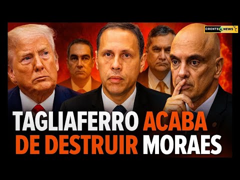 🟥 TAGLIAFERRO VIRA ALVO E EXPÔE PROVAS CONTRA MORAES  “ELE QUER ME CALAR" ASSISTA E ENTENDA!