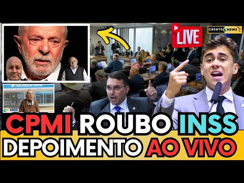 🔥 CPMI PEGA FOGO:DEPOENTE É ENQUADRADO E ENTREGA NOMES ENVOLVIDOS NO MAIOR ESQUEMA DO INSS, VEJA!