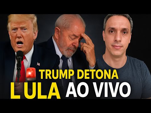⚠️TRUMP SE CANSA DO LULA E VEM COM TUDO! SANÇÕES PESADAS CONTRA BANCOS BRASILEIROS!