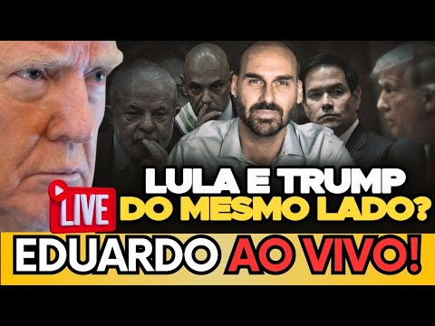 🛑 EDUARDO BOLSONARO REVELOU "'TUDO O QUE VOCÊ PRECISA SABER SOBRE A REUNIÃO DE TRUMP E LULA!"'VEJA!