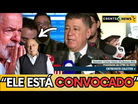 PRESIDENTE DA CPMI CARLOS VIANA DEIXA LULA SEM SAIDA "ELE NÃO VAI FUGIR" ASSISTA E ENTEDA!