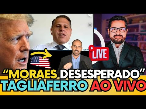 🚨 AO VIVO| TAGLIAFERRO E PAULO FIGUEIREDO REVELAM NOVOS SEGREDOS DE MORAES CONTRA BOLSONARO, VEJA!