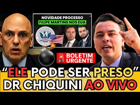 🚨 URGENTE: DR CHIQUINI FAZ DENÚNCIA GRAVE "PRISA0 PARA AUTORIDADES BRASILEIRAS" ASSISTA E ENTENDA!