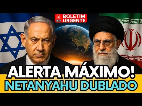 🚨 NETANYAHU MANDA RECADO PARA HAMAS "AINDA NÃO ACABOU˜ TRUMP NÃO VAI RECUAR CONTRA IRÃ, ASSISTA!