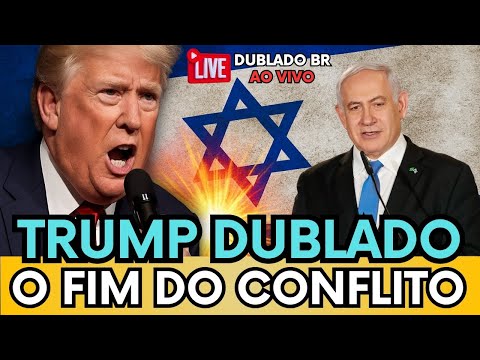 🚨 URGENTE! TRUMP DISCURSA NO PARLAMENTO ISRAELENSE E MEXE COM O MUNDO! ASSISTA AO VIVO (DUBLADO)