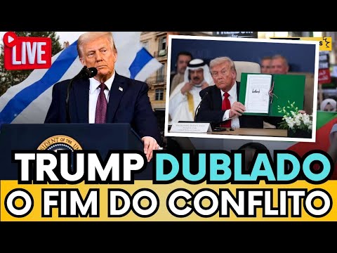 🚨 TRUMP FAZ COMUNICADO URGENTE E ASSINA ACORDO DE PAZ ENTRE HAMAS E ISRAEL - ASSISTA (DUBLADO)