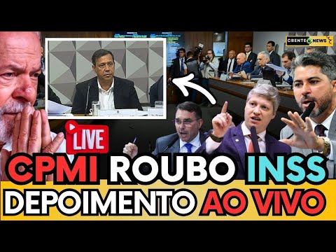 🚨 AO VIVO: CPMI DO INSS OUVE EX-PRESIDENTE ALESSANDRO STEFANUTTO! NOVAS REVELAÇÕES ABALAM BRASÍLIA!