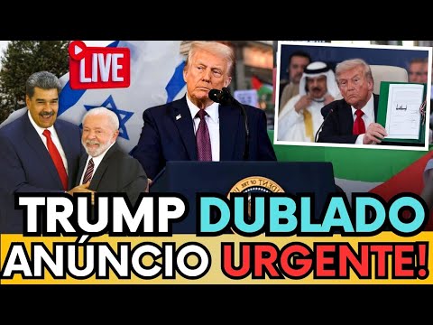 🚨 TRUMP FAZ COMUNICADO URGENTE MANDA RECADO PARA A ESQUERDA EM TODO O MUNDO! - ASSISTA (DUBLADO)