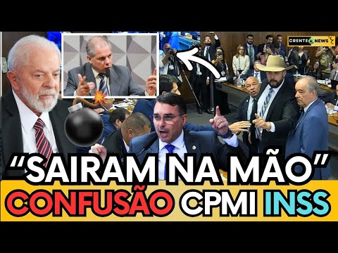 🔴 CONFUSÃO AO VIVO: SENADORES QUASE SAEM NA MÃO NA CPMI  "O MAIOR ESQUEMA DE FRAUDES DO BRASIL!"