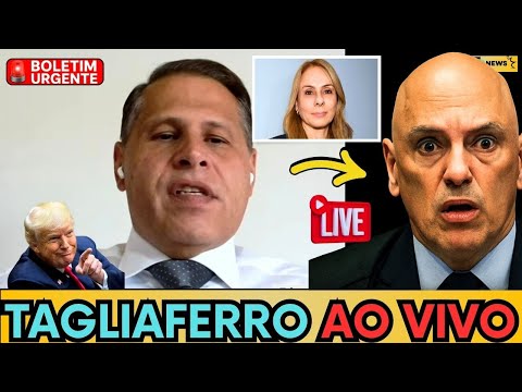 🚨 AO VIVO| TAGLIAFERRO FALA COM PAULI FIGUEIREDO APÓS SUPOSTA PRISÃO NA ITÁLIA  - ASSISTA AO VIVO!