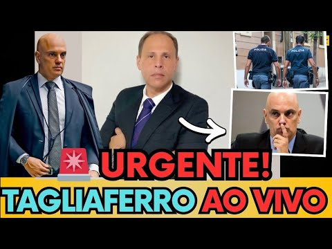 🚨 AO VIVO| TAGLIAFERRO FALA COM PAULO FIGUEIREDO APÓS SUPOSTA PRISÃO NA ITÁLIA  - ASSISTA AO VIVO!