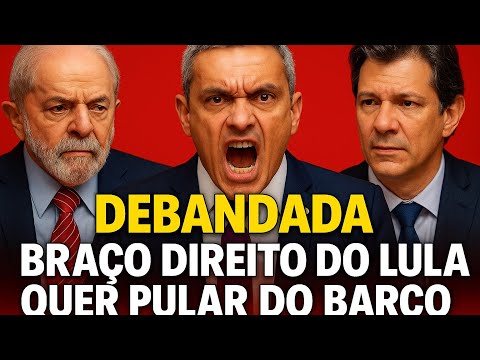 💣 DEBANDADA! BRAÇO DIREITO DO LULA JÁ ADMITE SAIR ANTES DO COLAPSO! 🚨