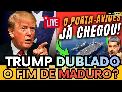 🚨 TENSÃO MÁXIMA - TRUMP REBATE JORNALISTAS E MANDA RECADO QUENTE PARA MADURO! - TRUMP DUBLADO BR 💥