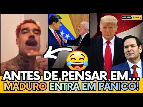 ⚠️ TRUMP PRESSIONA! MADURO SURTA E PT DE LULA ENTRA EM ALERTA MÁXIMO! 🔥