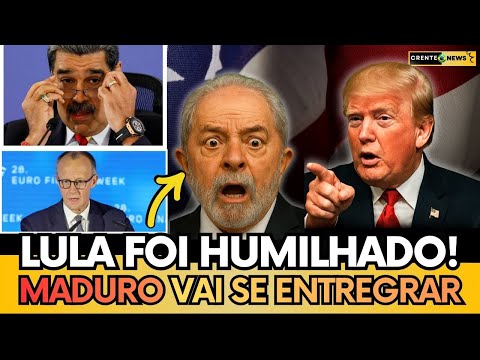 🚨BOLETIM DE NOTICIAS: TRUMP DÁ CHEQUE MATE EM MADURO E CHANCELLER HUMILHA LULA AO VIVO! ASSISTA