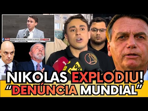 🔥EXPOSIÇÃO GLOBAL: NIKOLAS DESMONTA A FARSA DO GOLPE CONTRA BOLSONARO E REVELA FARSAS DO STF
