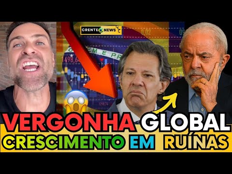 💣🔥URGENTE: BRASIL DESPENCA DE 5º PARA 32º E AFUNDA NO CRESCIMENTO MUNDIAL! "VERGONHA GLOBAL" ASSISTA