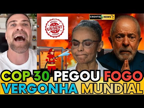 🚨🔥VERGONHA GLOBAL! INCÊNDIO NA COP 30 ASSUSTA DELEGADOS E ESCANCARA IMPROVISOS! "PÂNICO E CORRERIA"