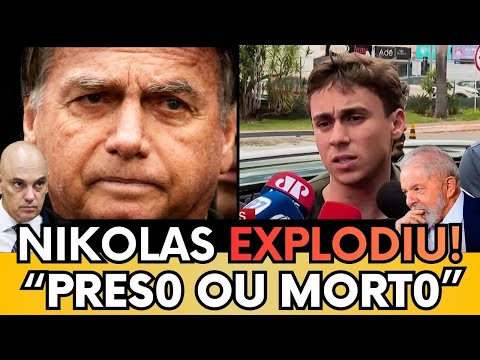 💣 NIKOLAS REAGE EM ENTREVISTA E EXPÔS JOGO SUJO CONTRA BOLSONARO, E  REVOLTA DO BRASIL, VEJA!⚠️